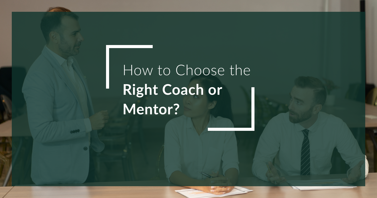 How to Choose the Right Coach or Mentor?
